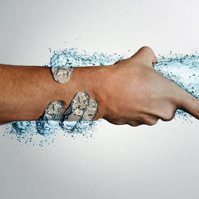 support-hand-creative